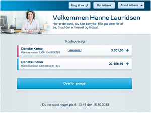 Screenshot af Letbank forside